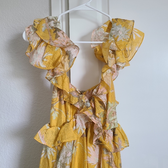 H&M Lyocell-blend flounced dress - Picture 3 of 6